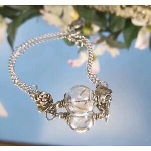 Dandelion Seed Wish Bracelet Beautiful Design Gorgeous Unique Outdoor Love Sweet